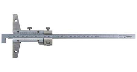 Mitutoyo Nóniuszos mélységmérő horgas véggel, finomállítóval, 0-300 mm, 0.02 mm (527-413) termék fő termékképe