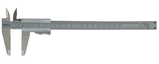 Mitutoyo Nóniuszos tolómérő rugós rögzítővel, 0-200 mm (0-8"), 0.02 mm (0.001") (531-129) termék fő termékképe