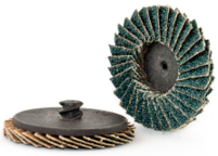 Abraboro Lamellás csiszolótányér Quick-Lock befogással, Ø 75 mm, G-QZ K80 termék fő termékképe