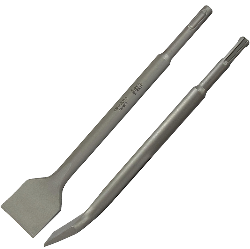 Abraboro 250 x 40 mm SDS-plus hajlított lapát véső termék fő termékképe