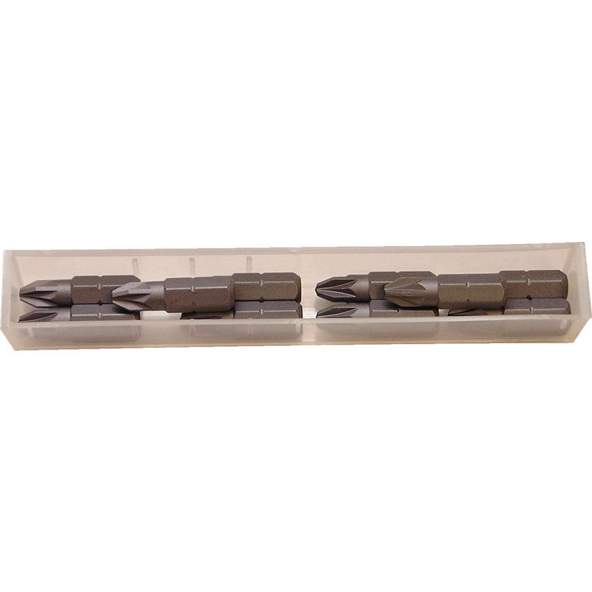 KENNEDY No.2 kereszthornyos csavarhúzó bit 1/4" hatszög illesztéssel, 25 mm, 10 db/csomag termék fő termékképe