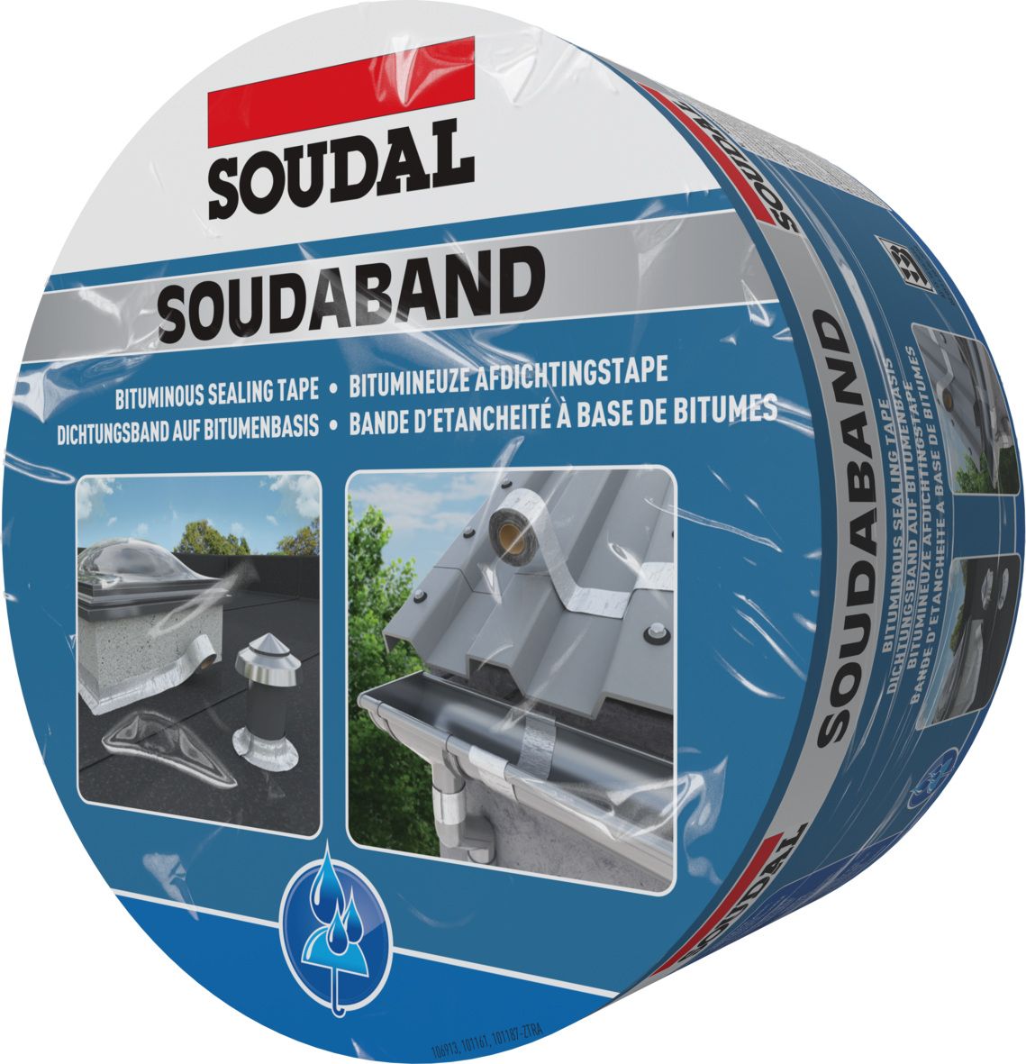Soudal Soudaband öntapadó tömítőszalag, 15 cm x 10 m termék fő termékképe