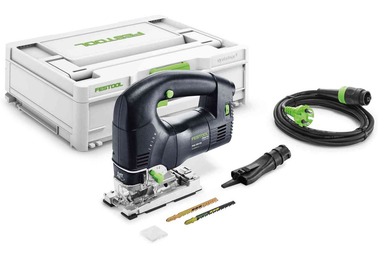 Festool TRION PSB 300 EQ-Plus kengyelfogantyús szúrófűrész termék fő termékképe