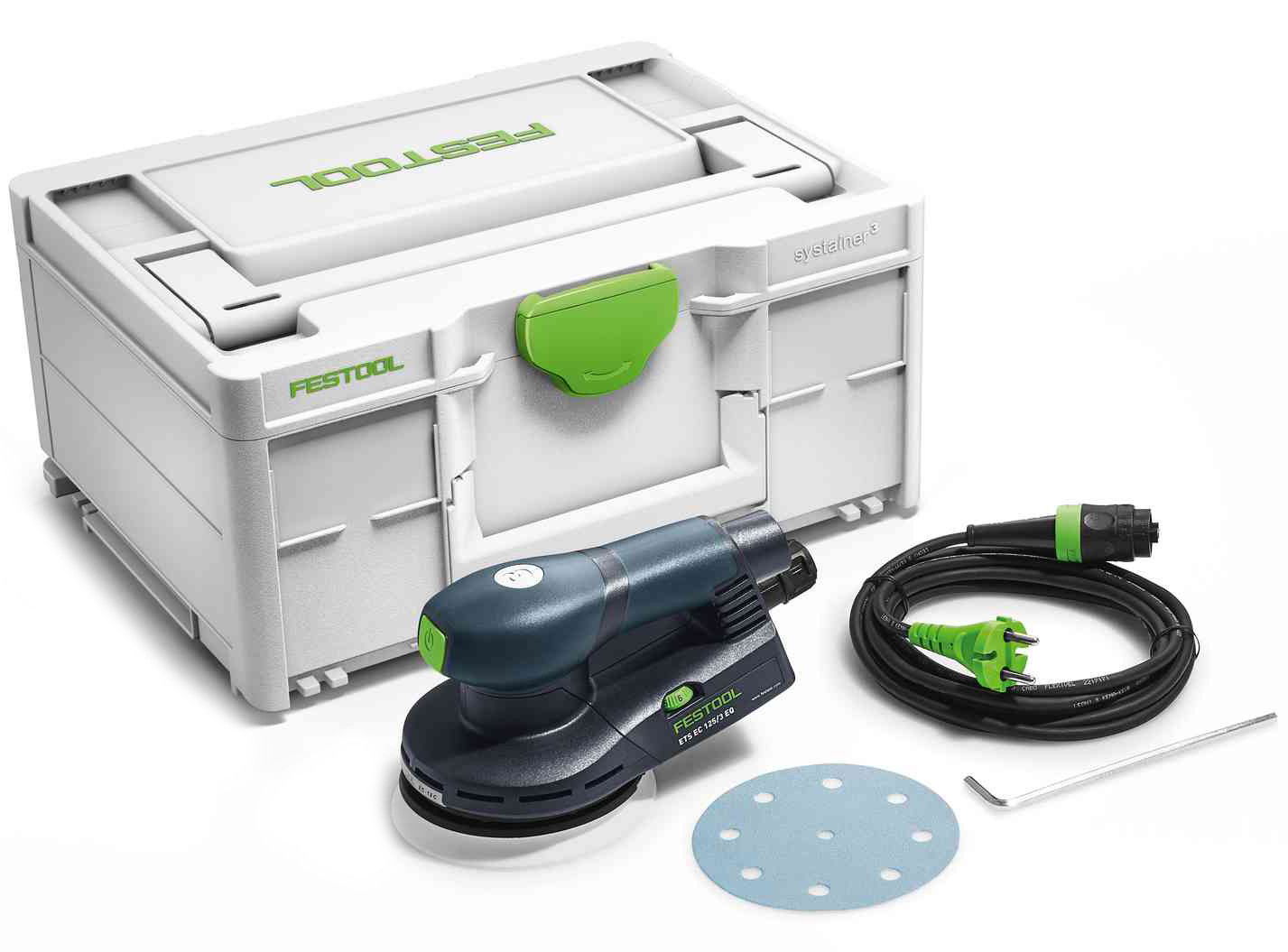 Festool ETS EC 125/3 EQ-Plus szénkefe nélküli excentercsiszoló termék fő termékképe