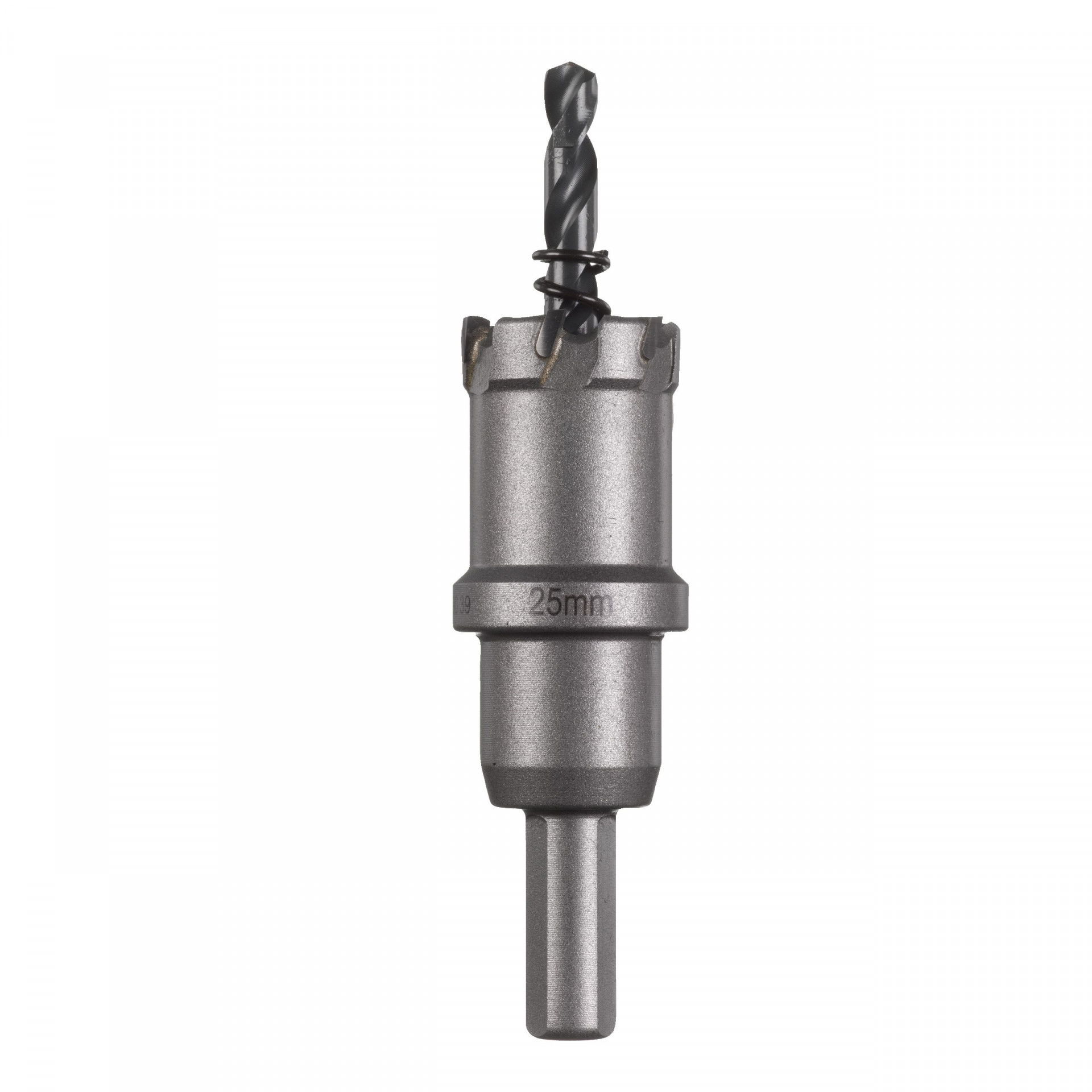 Milwaukee TCT rozsdamentes acél lyukfűrész, 10 mm-es 3-oldalú befogás, Ø25 mm termék fő termékképe