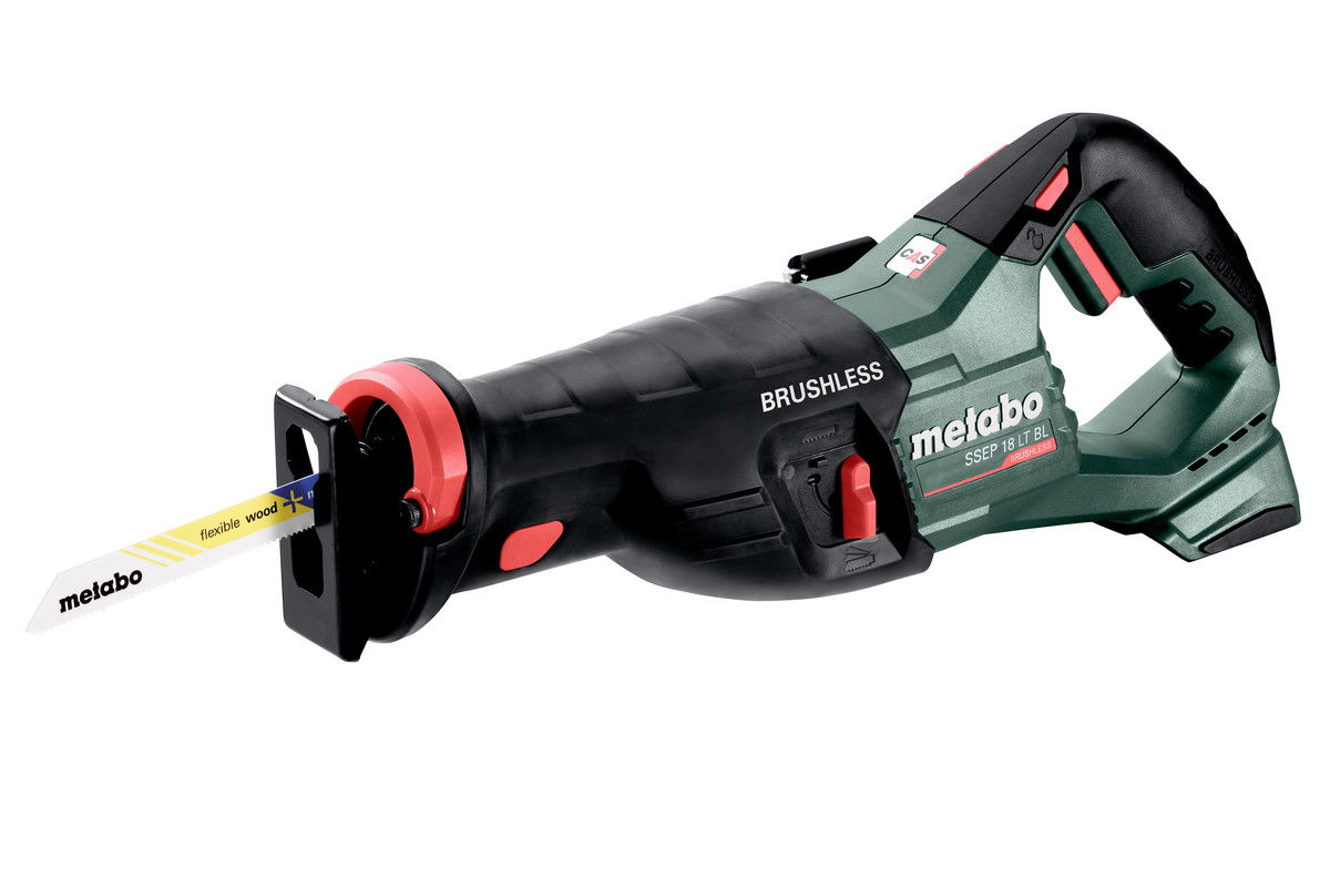 METABO SSEP 18 LT BL akkumulátoros kardfűrész (akku és töltő nélkül, kartonban) termék fő termékképe