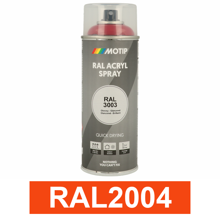 Motip Ipari festék spray, RAL2004, 400 ml termék fő termékképe