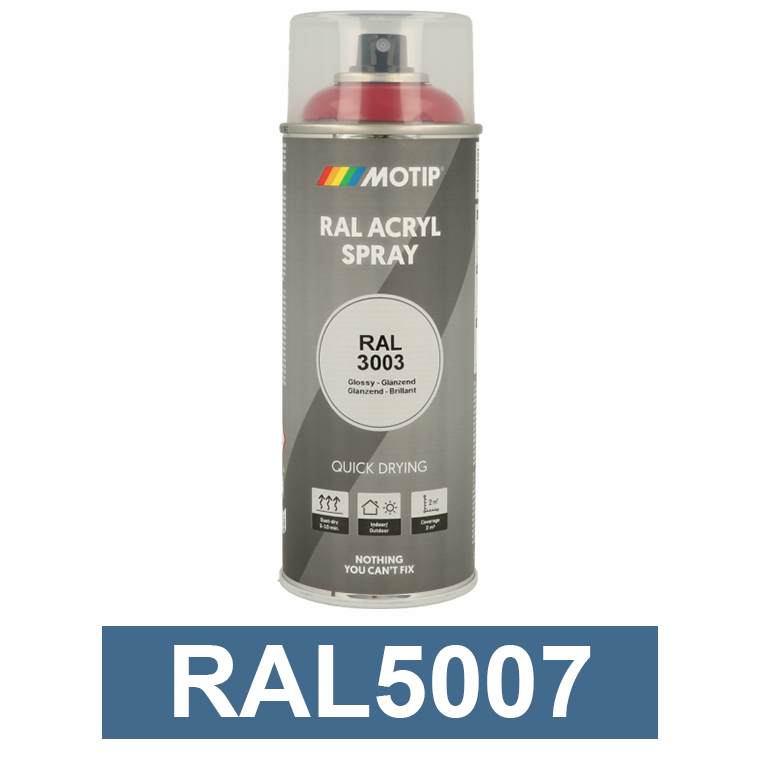 Motip Ipari festék spray, RAL5007, 400 ml termék fő termékképe