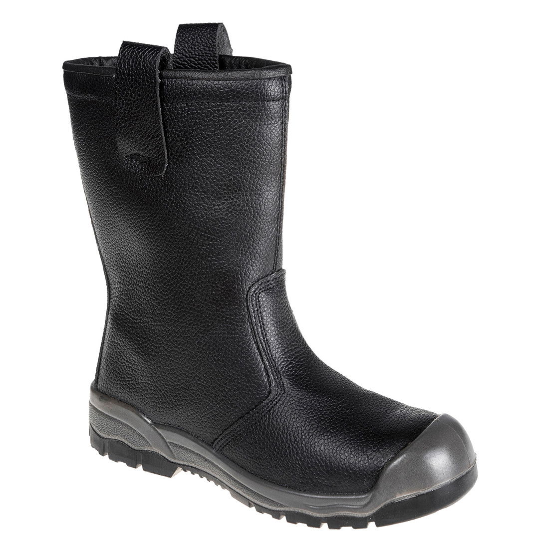 Portwest FW13 - Steel Action bőr Rigger csizma S1P SR, fekete termék fő termékképe