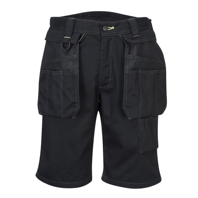 Portwest PW345 - PW3 Holster Work rövidnadrág, fekete termék fő termékképe