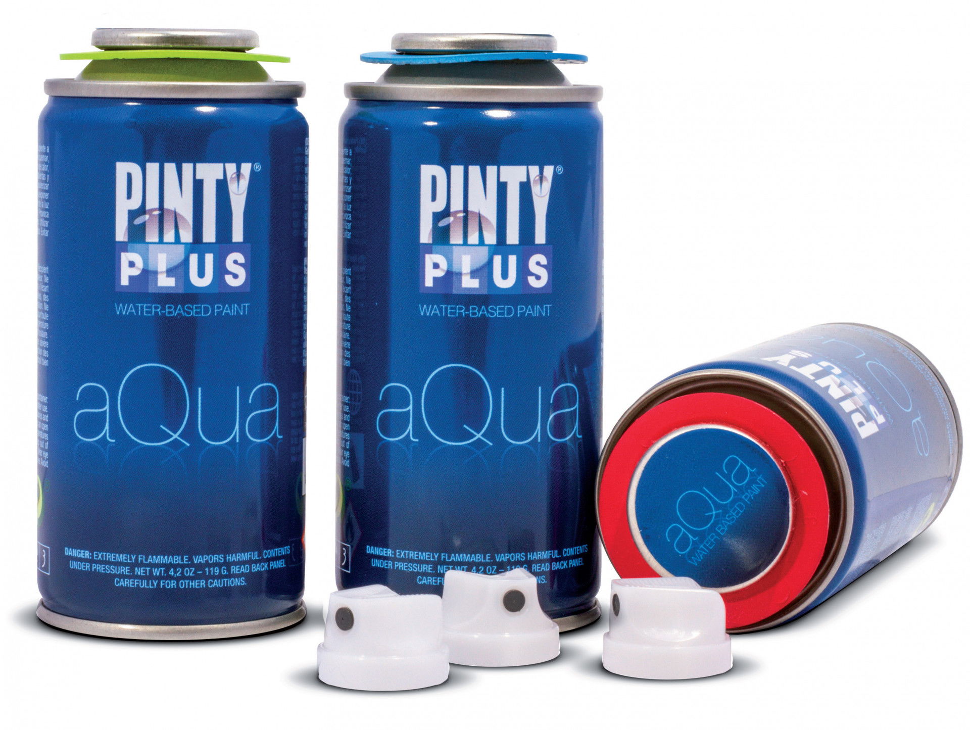 Pinty Plus AQUA vizes bázisú alacsony nyomású festék spray, 150 ml termék fő termékképe