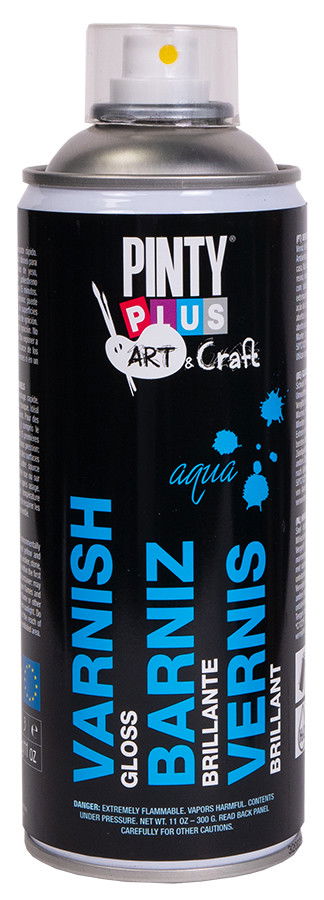 Pinty Plus ART kézműves vízbázisú lakk spray, 400 ml termék fő termékképe
