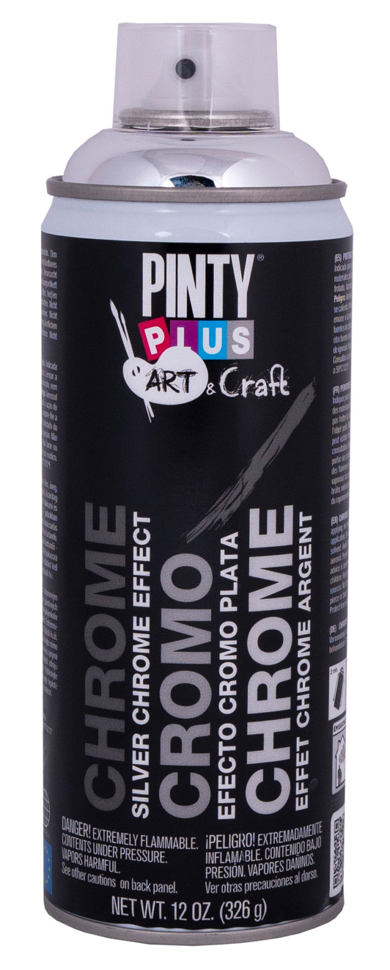 Pinty Plus ART króm effekt spray, 400 ml termék fő termékképe