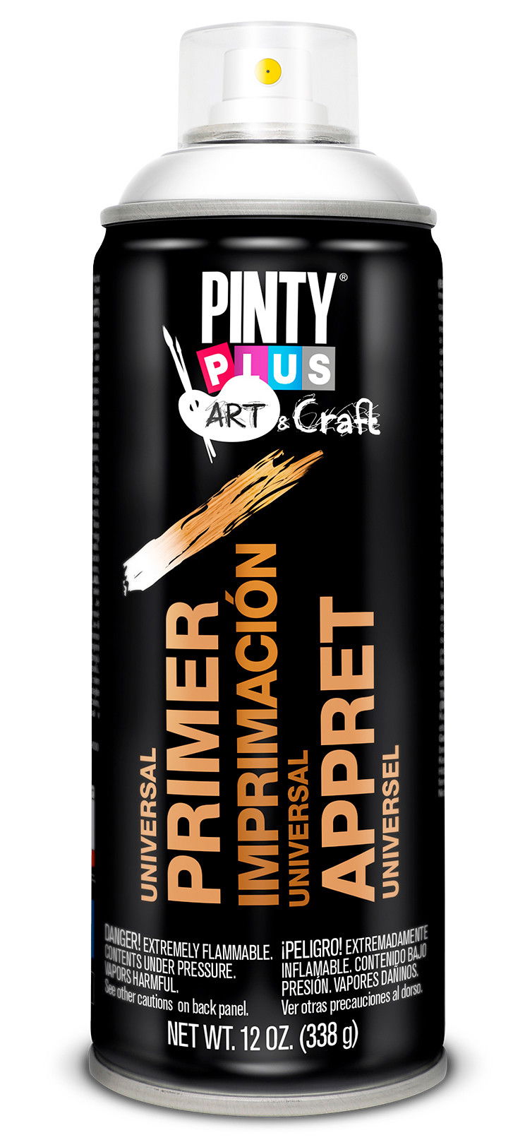 Pinty Plus ART univerzális alapozó spray, matt fehér, 400 ml termék fő termékképe