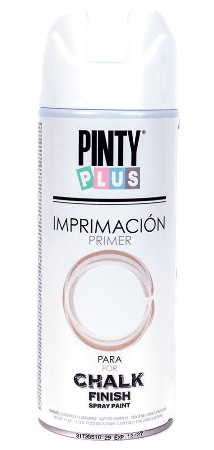 Pinty Plus CHALK alapozó spray, matt fehér, 400 ml termék fő termékképe