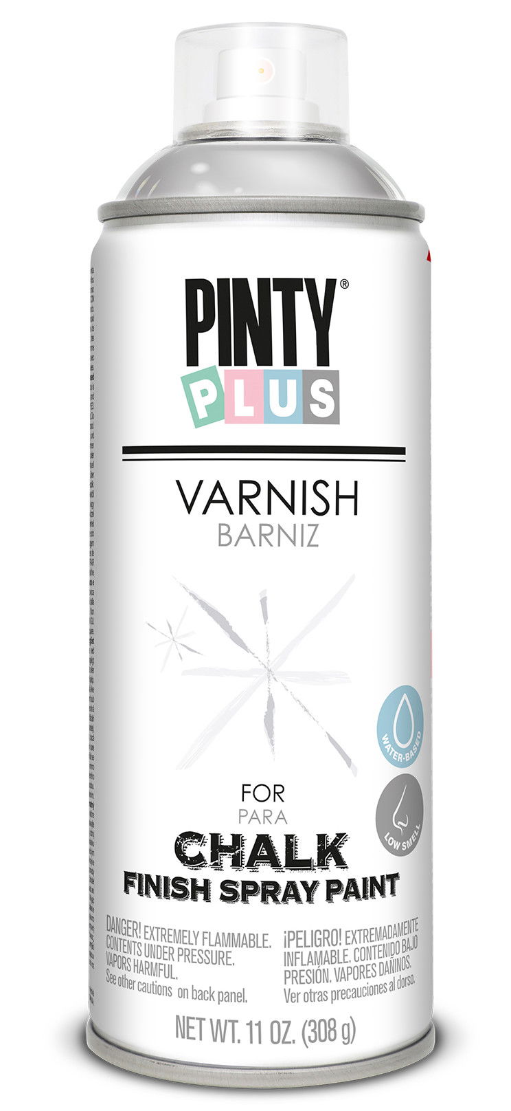 Pinty Plus CHALK vízbázisú lakk spray, matt, 400 ml termék fő termékképe