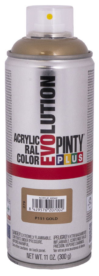 Pinty Plus EVOLUTION ultra gyorsan száradó akril festék spray magas pigmenttartalommal, 400 ml termék fő termékképe