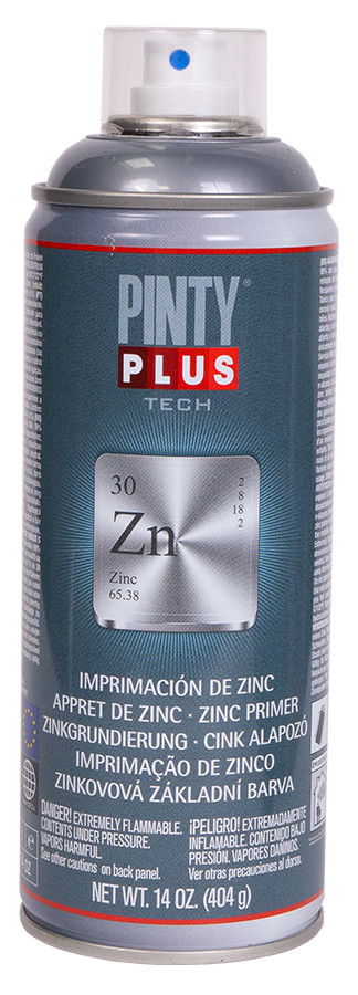 Pinty Plus TECH cink alapozó spray, Z169 ezüst, 400 ml termék fő termékképe