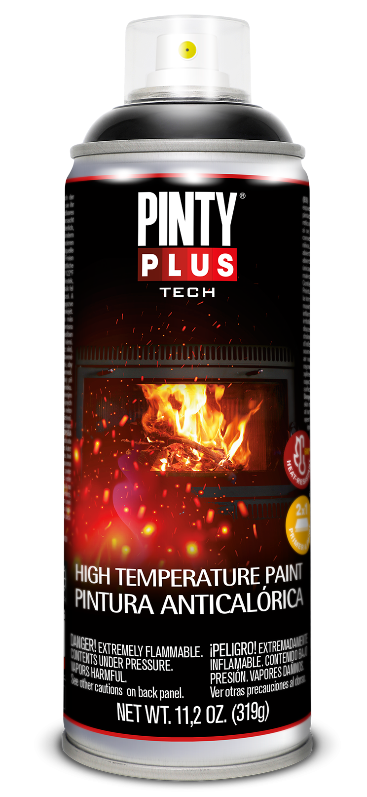 Pinty Plus TECH hőálló festék spray, 400 ml termék fő termékképe